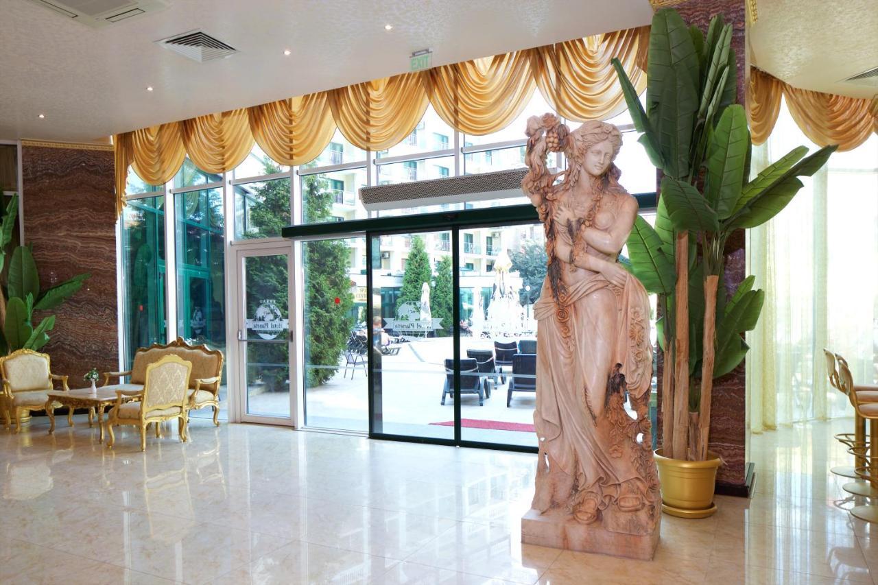 Planeta Hotel & Aquapark Free Beach Access Sunny Beach Exterior foto Lobby