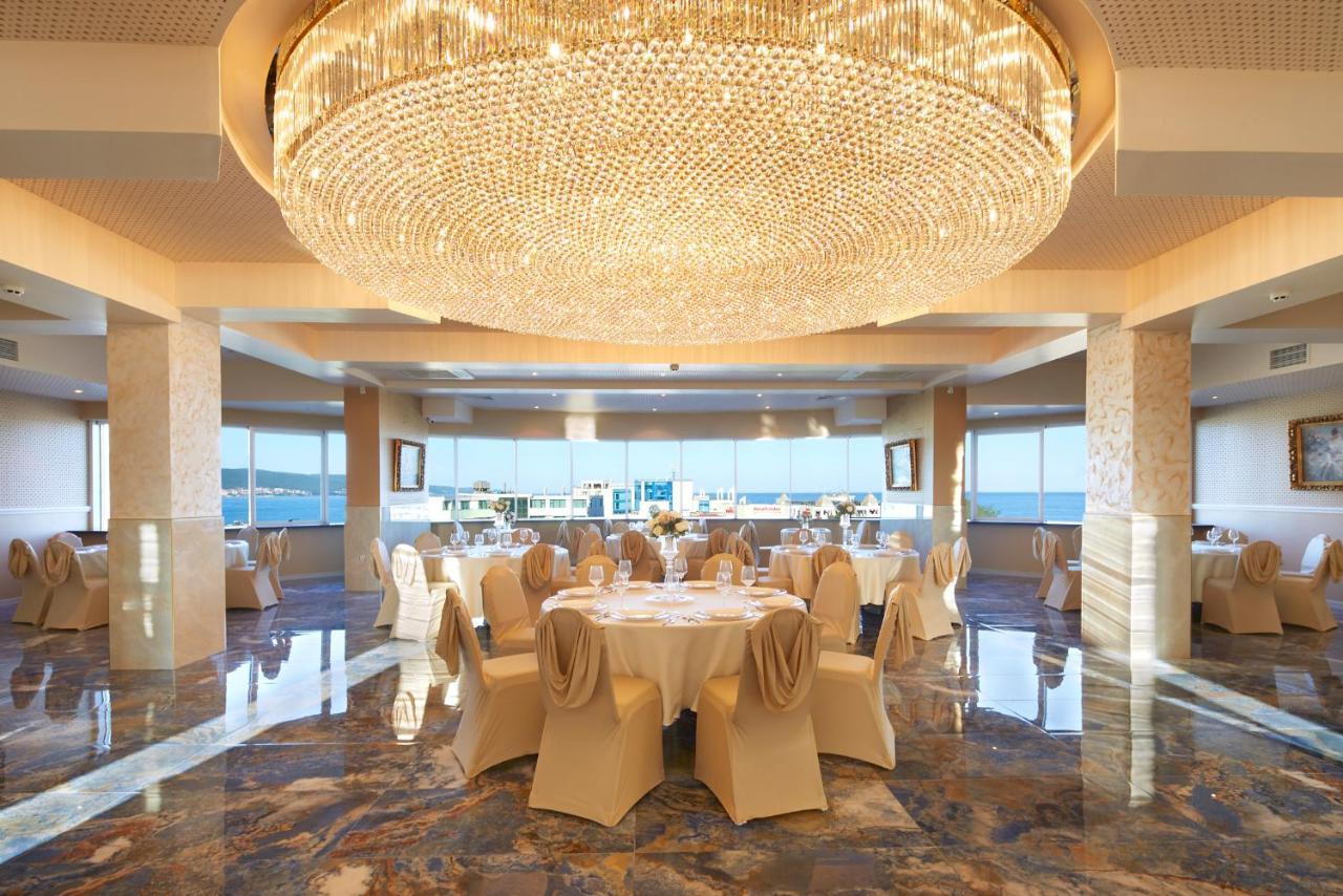 Planeta Hotel & Aquapark Free Beach Access Sunny Beach Exterior foto The restaurant