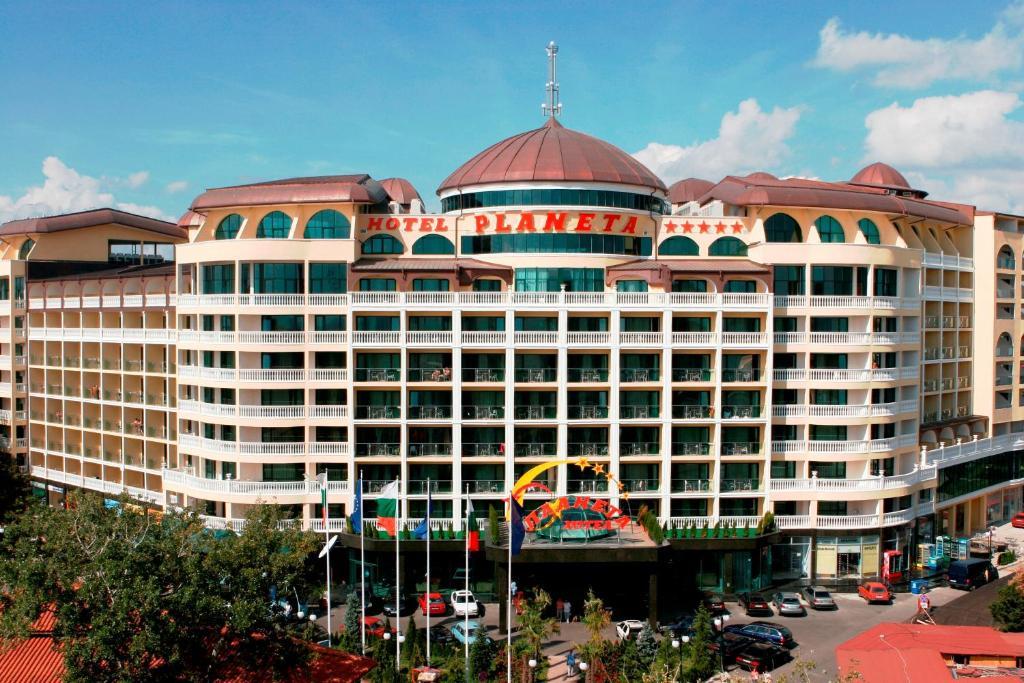 Planeta Hotel & Aquapark Free Beach Access Sunny Beach Exterior foto
